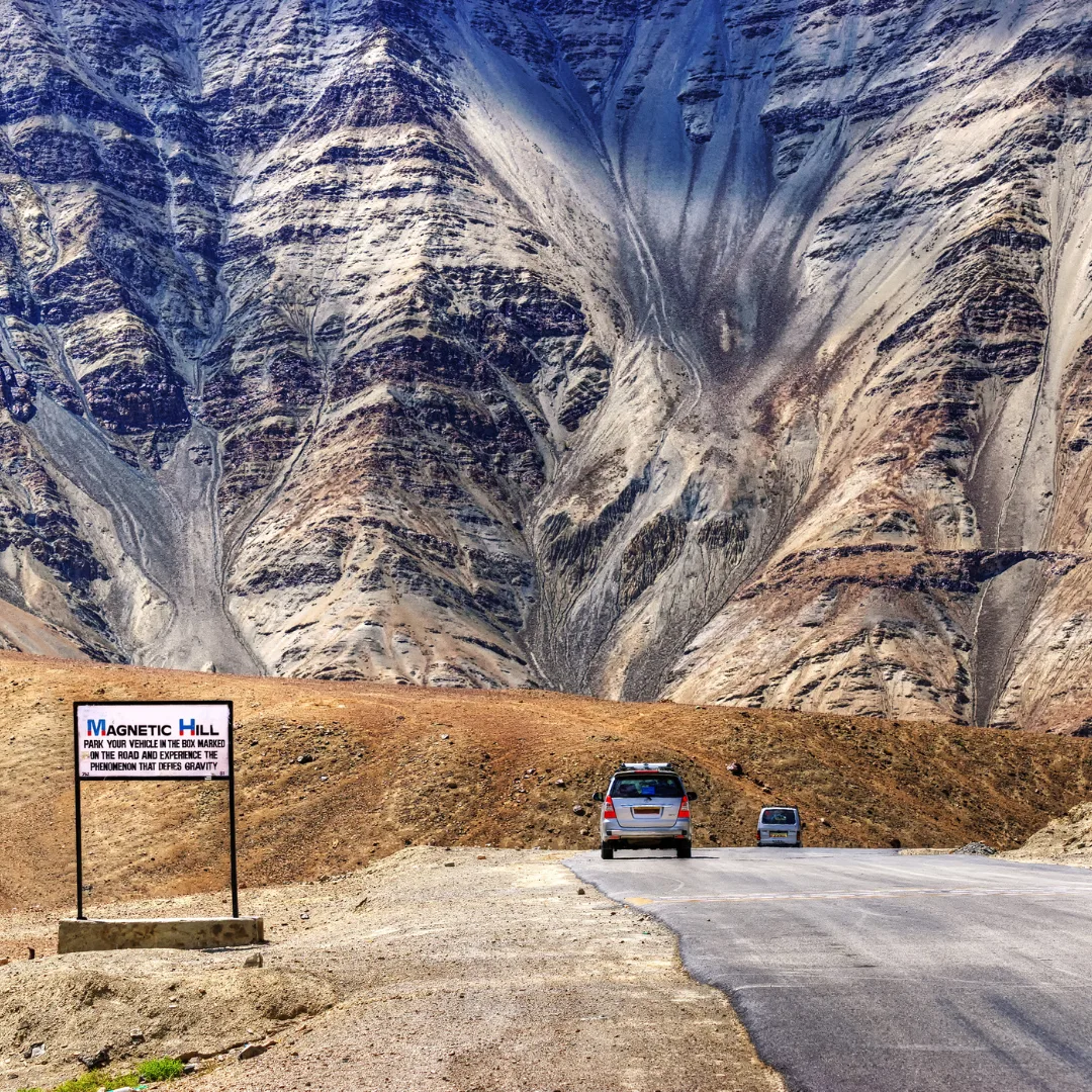 Kargil to Leh via Lamayuru & Magnetic Hill