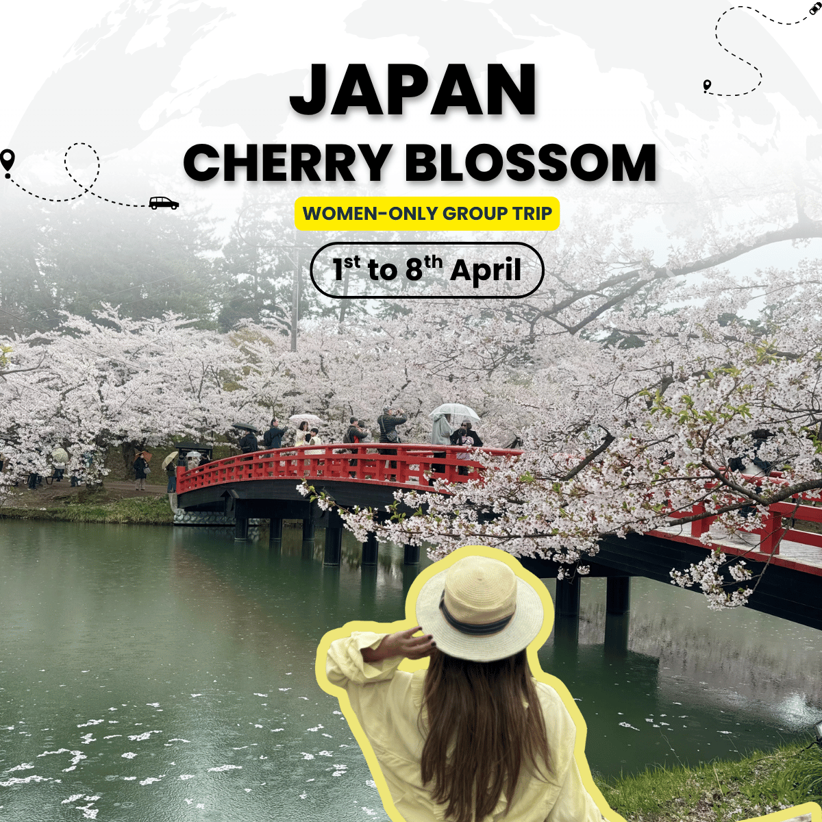 Japan Cherry Blossom Women-Only Tour | Tokyo, Kyoto & Mt. Fuji Experience