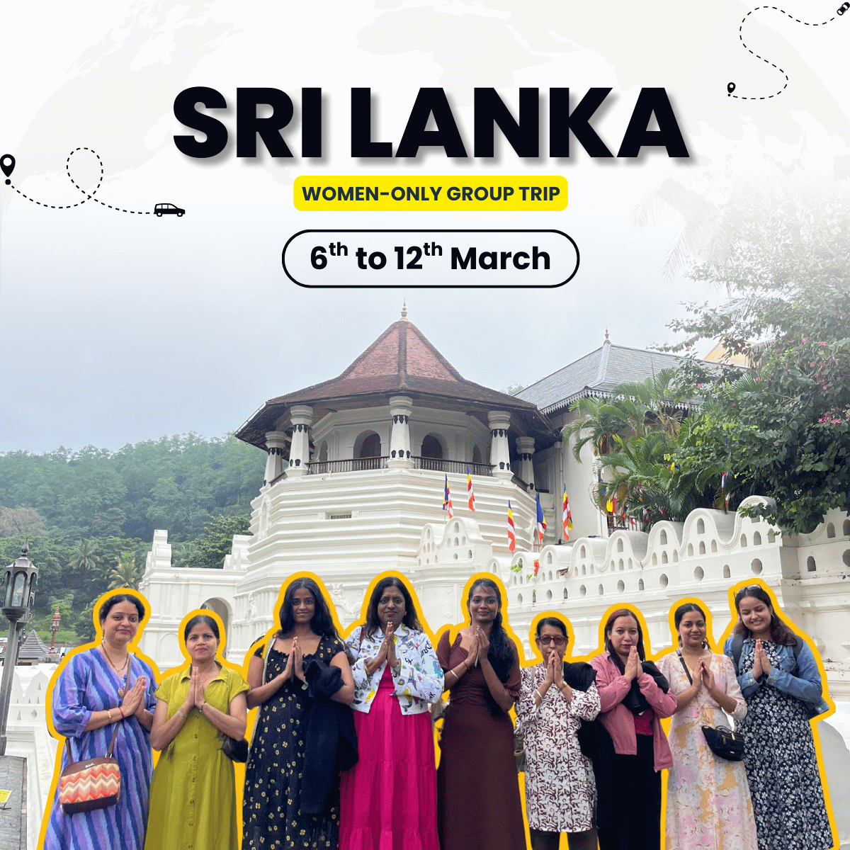 Sri Lanka Women Only Journey | Hills Tea Gardens Beaches