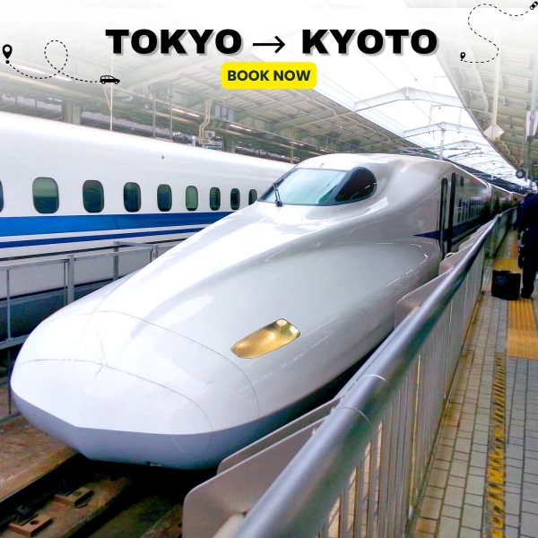 Tokyo to Kyoto Train Ticket