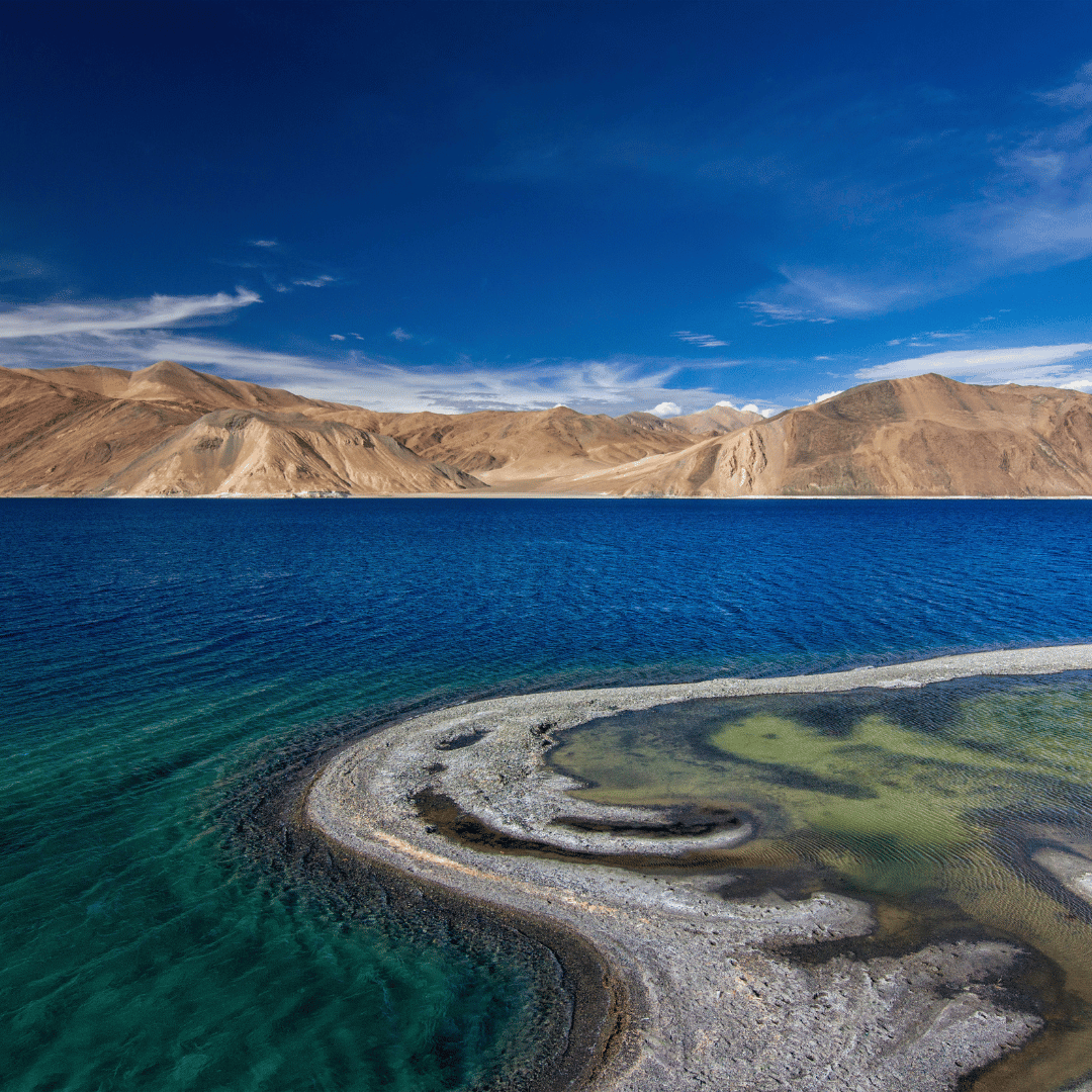 Nubra to Leh via Pangong Lake