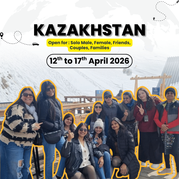 Kazakhstan Group Trip | Almaty Charyn Canyon Kolsay Kaindy Lakes