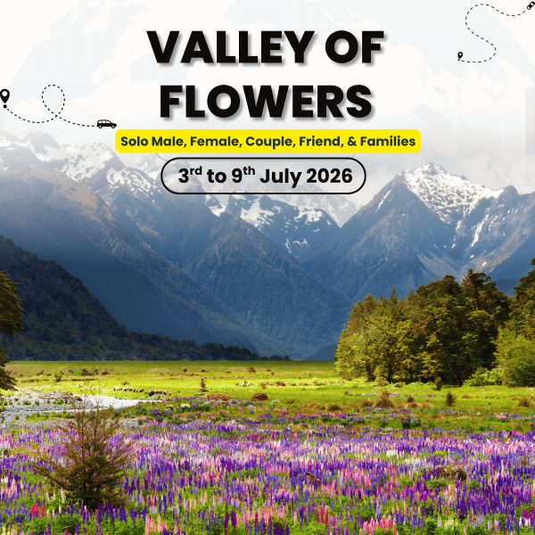 Valley of Flowers Trek – Rishikesh, Govindghat, Ghangaria & Hemkund Sahib Journey