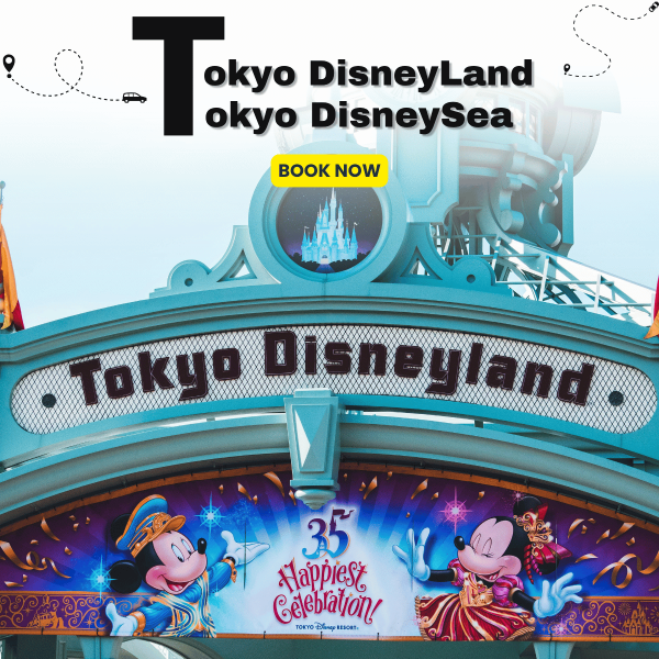 Tokyo Disney Resort - Tokyo Disneyland & Tokyo DisneySea Park Tickets