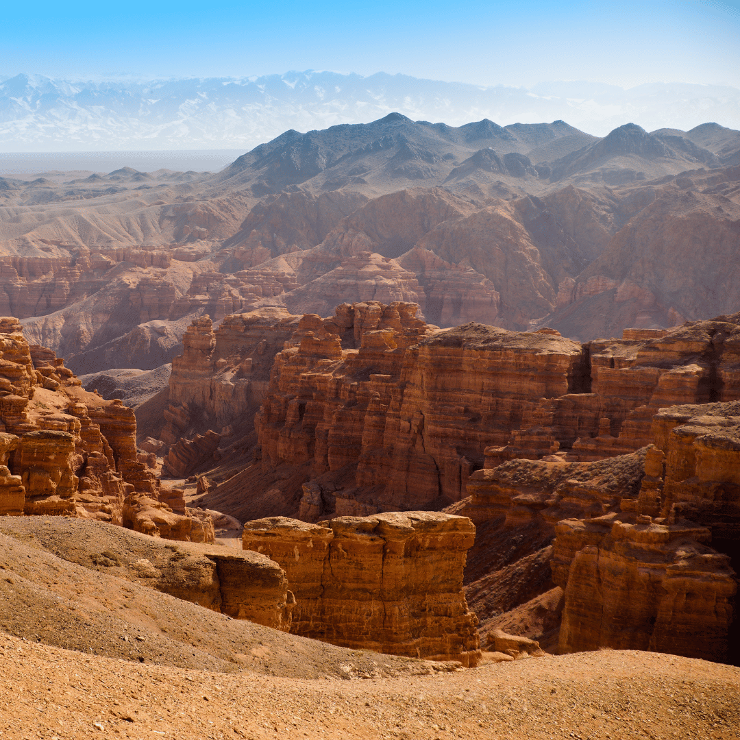 Charyn Canyon & Kolsay Lakes