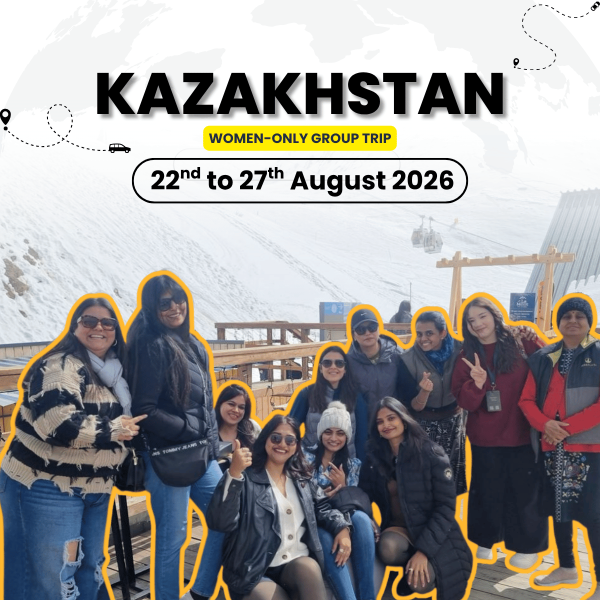 Kazakhstan Women Only Group Tour – Almaty, Charyn Canyon, Kolsay & Kaindy Lake Experience