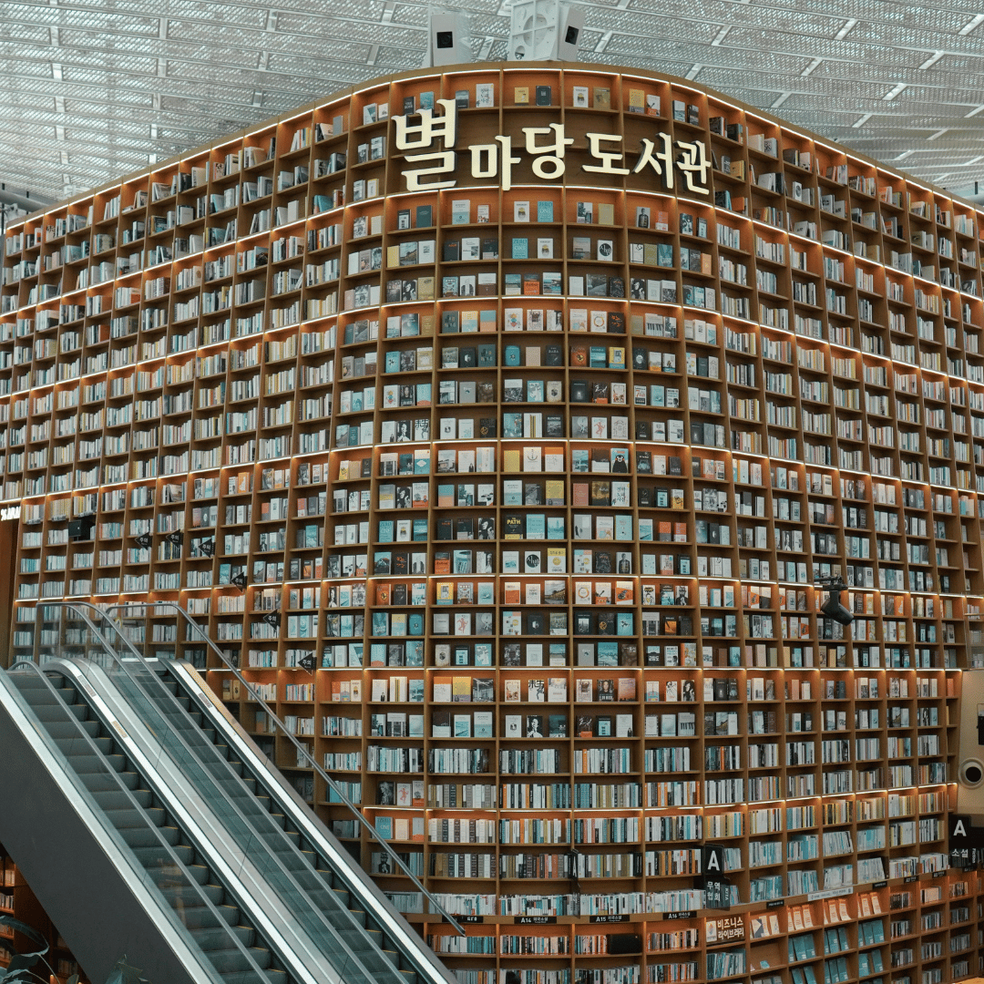 Starfield Library, cafe hopping and shopping (leisure day)