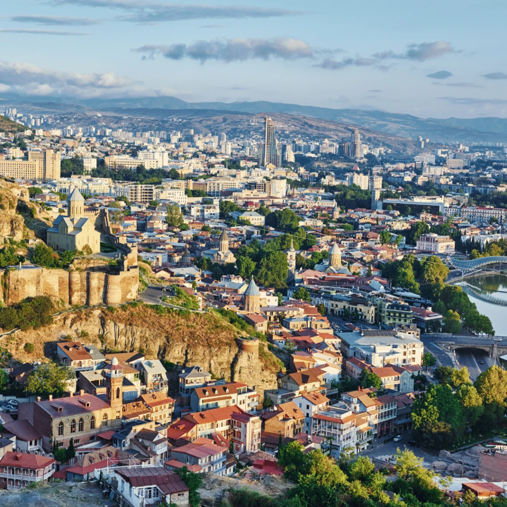 ARRIVAL AT TBILISI