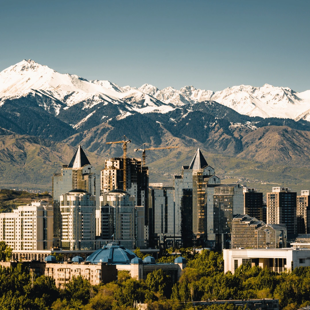 Arrival in Almaty