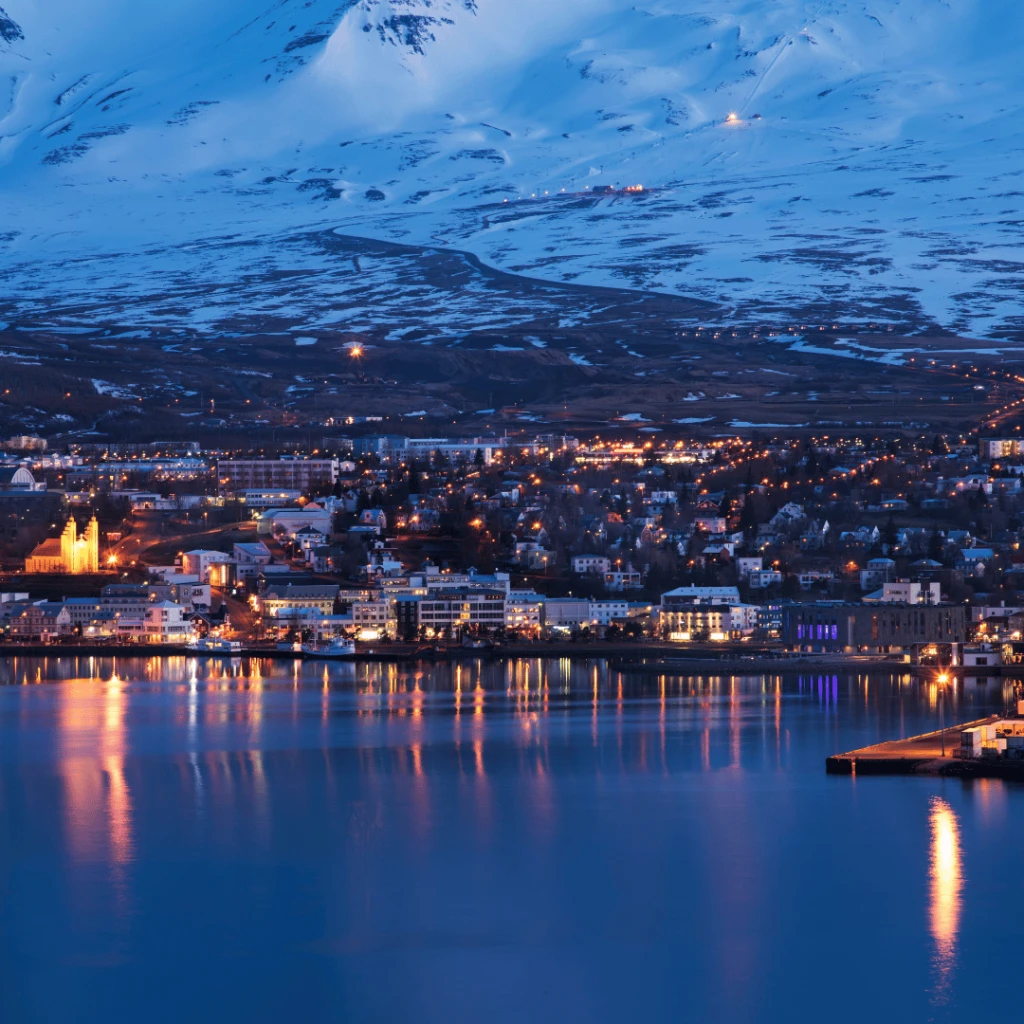 Into the Glacier Tour – Drive to Akureyri